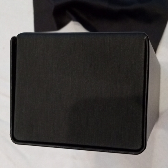 Furla Italy Sunglass Hard Case & cloth black logo nwot - Picture 9 of 11